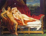 Jacques-Louis David Cupid and Psyche France oil painting reproduction